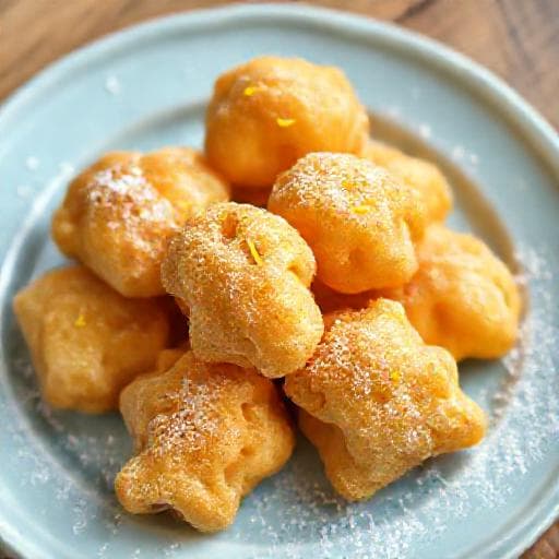 Poljički Uštipci with Lemon Zest