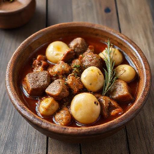 Tripe Stew with Gnocchi (Dalmatian-Inspired)
