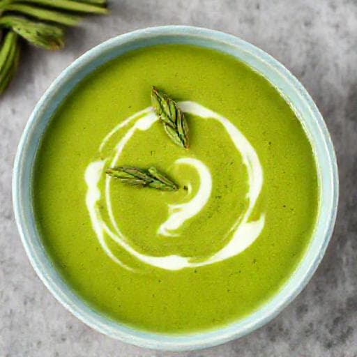 Quick & Easy Creamy Asparagus Soup