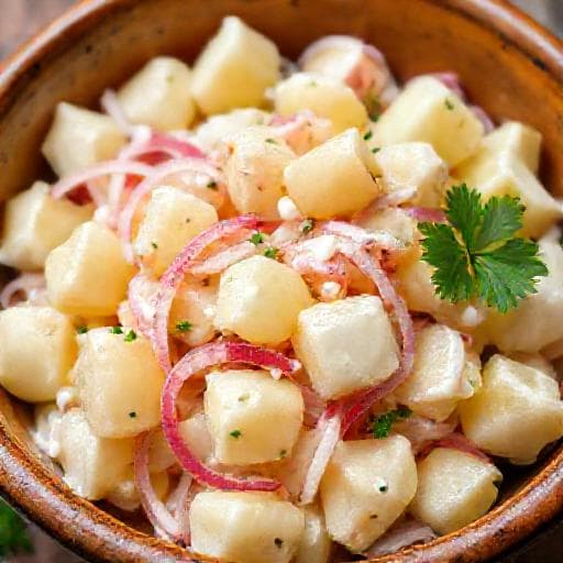 Classic Croatian Potato Salad (Klasična Salata od Krumpira)