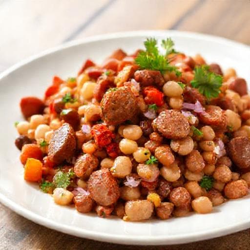Hearty Bean and Smoked Sausage Salad