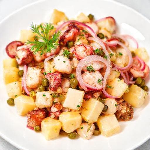 Quick Salata od hobotnice s krumpirom (Speedy Octopus and Potato Salad)