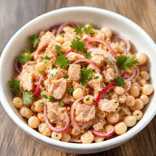 Classic Tuna and Bean Salad (Salata od tune i graha)