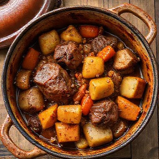 Quick Lamb Under the Bell (Simplified Peka)