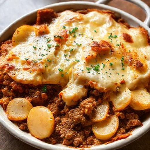Quick Potato Moussaka
