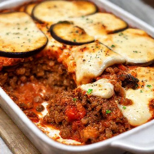 Quick Eggplant Moussaka