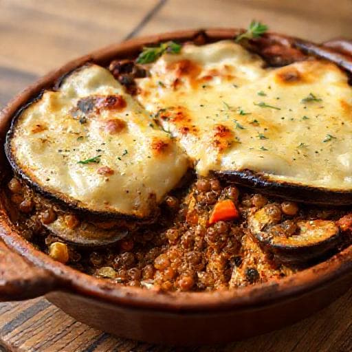 Vegetarian Eggplant Moussaka