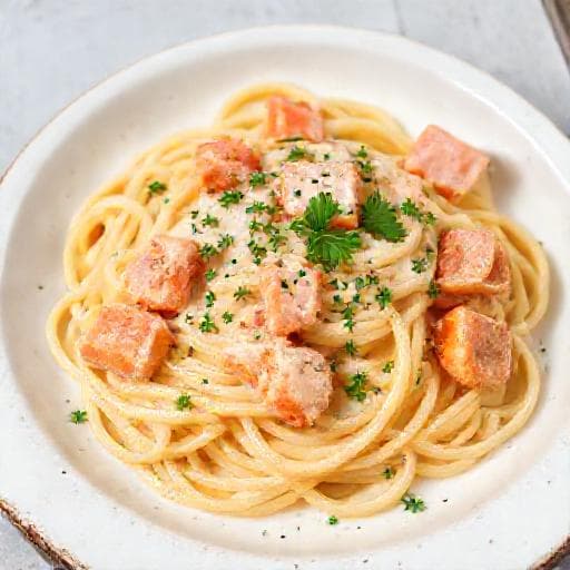 Tjestenina s Lososom (Classic Pasta with Salmon)