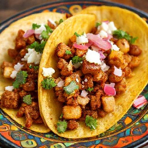 Spicy Chorizo and Potato Tacos