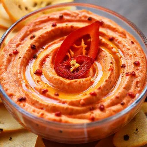 Roasted Red Pepper Hummus