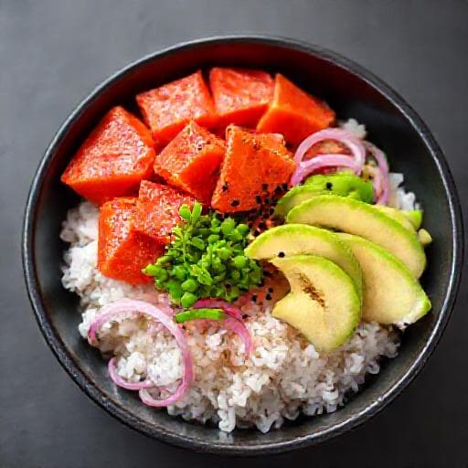 Classic Salmon Poké Bowl