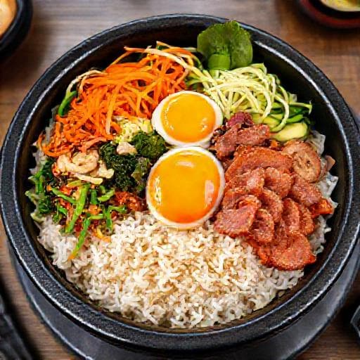 Dolsot Bibimbap (Hot Stone Pot Bibimbap)