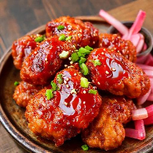 Classic Korean Fried Chicken (Yangnyeom Chicken)