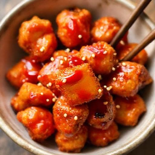 Quick Korean Fried Chicken Bites