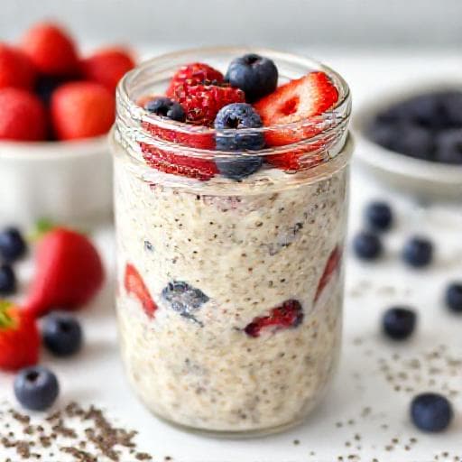 Classic Overnight Oats (Zobena kaša preko noći)