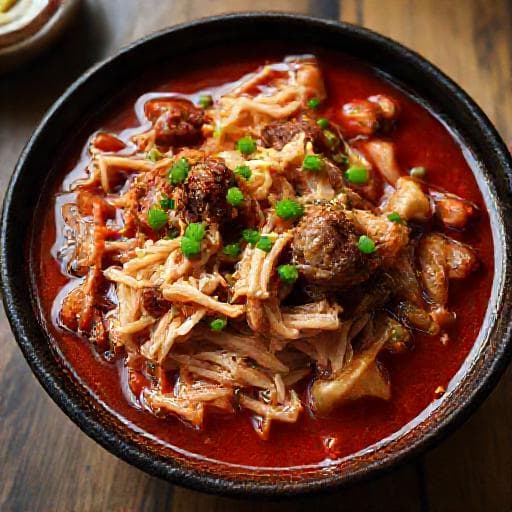 Székely Goulash with Smoked Pork Hock
