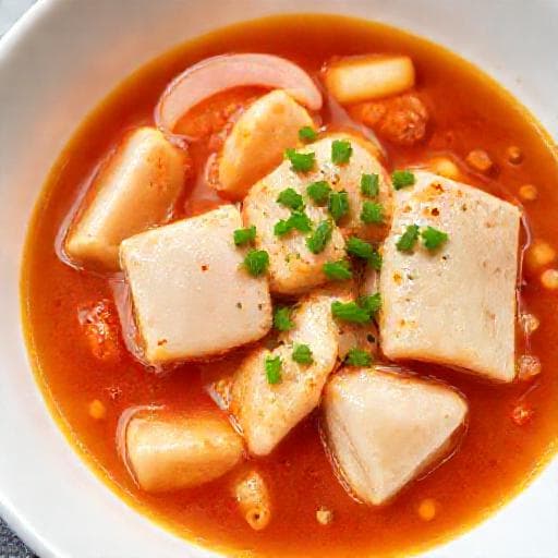 Quick Som Catfish Stew (Rövid Perkelt od soma)