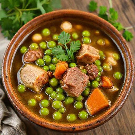 Traditional Varivo od Graška (Pea Stew)