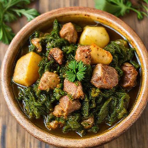 Traditional Varivo od Kelja