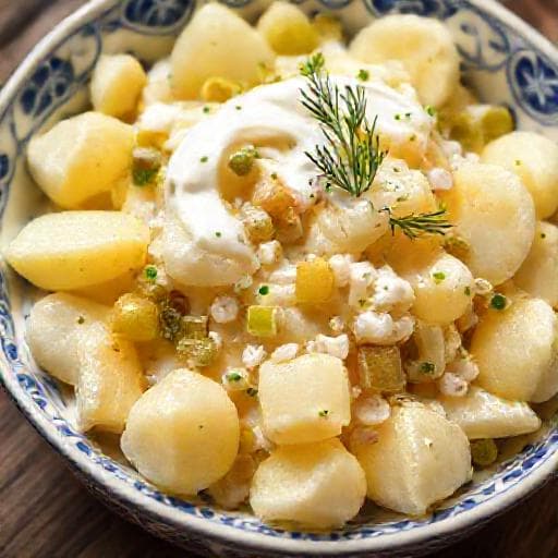 Bavarian Potato Salad (Kartoffelsalat nach Bayerischer Art)