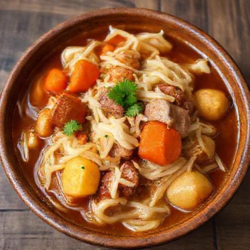 Traditional Varivo od Kupusa (Cabbage Stew)