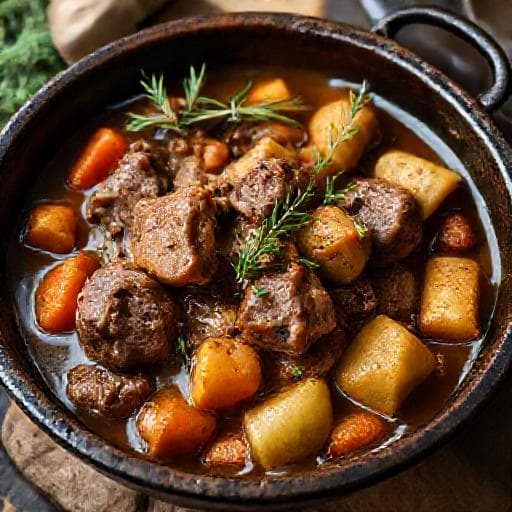 Kotlovina with Lamb and Herbs