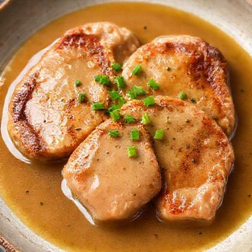 Quick Svinjski Kotleti u Umaku (Speedy Pork Chops in Sauce)