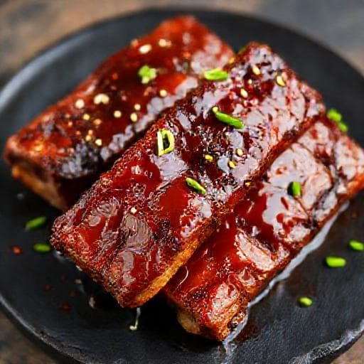 Smoked Paprika & Honey Glazed Pork Ribs
