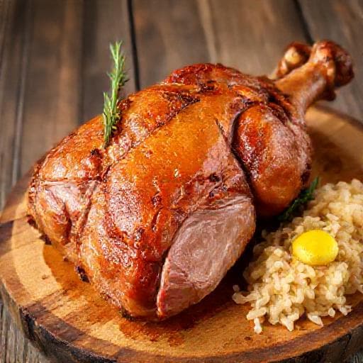 Traditional Roasted Pork Knuckle (Pečena Svinjska Koljenica)