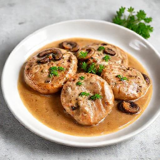 Teleći Medaljoni u Umaku (Classic Veal Medallions in Sauce)