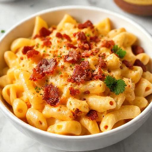 Smoked Gouda and Bacon Mac and Cheese
