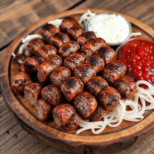 Traditional Balkan Ćevapčići