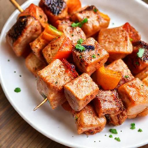 Quick Marinated Pork Ražnjići