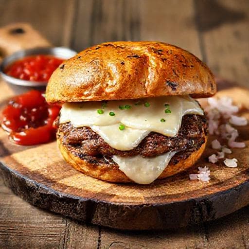 Punjena Pljeskavica (Stuffed Balkan Burger)