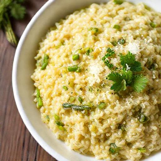 Classic Asparagus Risotto (Rižoto sa šparogama)