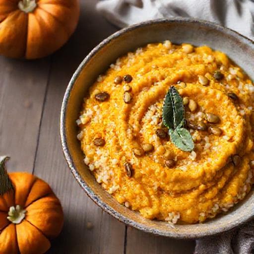 Quick Pumpkin Risotto