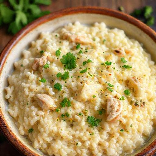 Quick Chicken Risotto