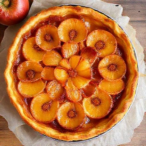 Schnelle Tarte Tatin mit fertigem Teig