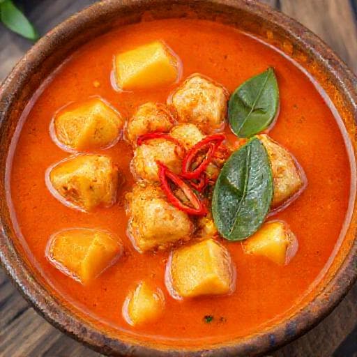 Kari Nanas Ikan Masin (Classic Pineapple Salted Fish Curry)