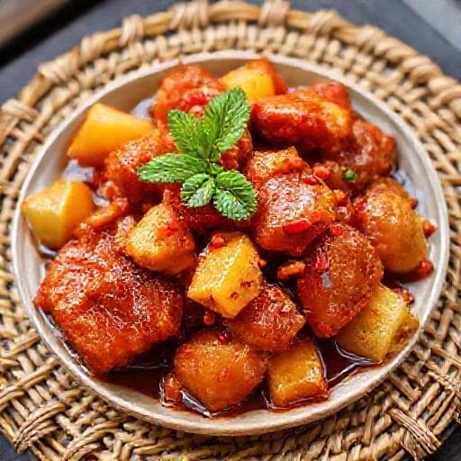 Ikan Keli Berlada Kelantan Style (Sweet & Sour Catfish)