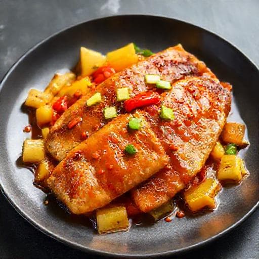Quick Ikan Siakap Masam Manis