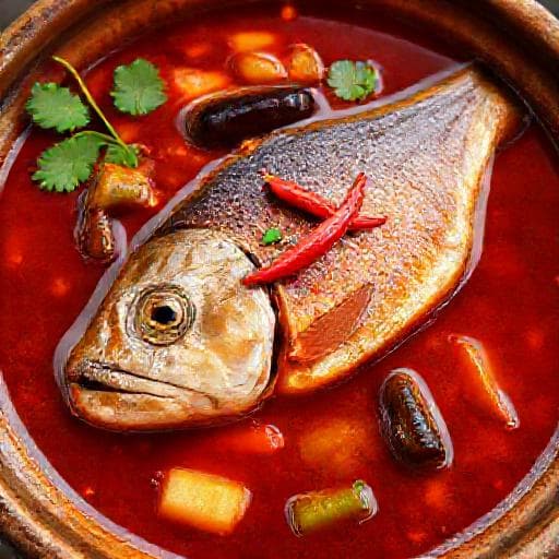 Asam Pedas Kepala Ikan (Fish Head Asam Pedas)