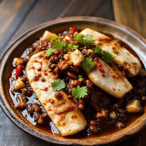 Ikan Masak Taucu (Classic Fermented Bean Sauce Fish)