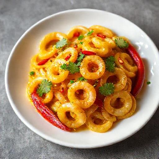 Sotong Masak Kunyit (Turmeric Squid)
