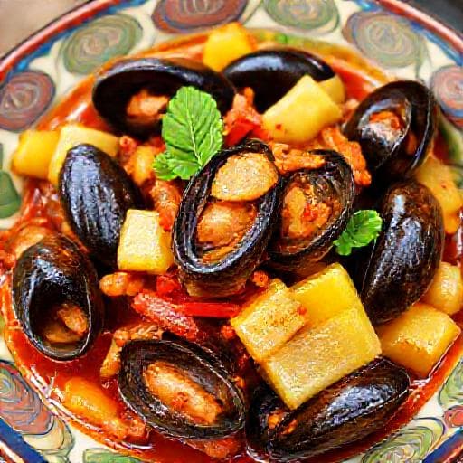 Kupang Masak Pedas with Pineapple