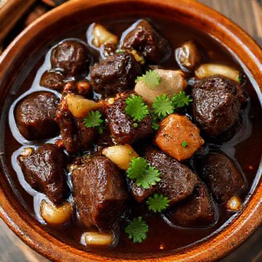 Daging Masak Hitam (Classic Malaysian Black Beef Stew)