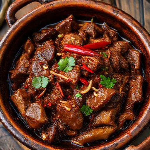Daging Masak Halia Pedas (Spicy Ginger Beef)