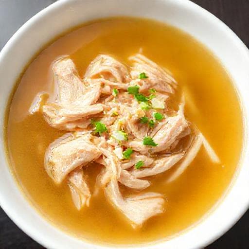 Sup Ayam Bening (Clear Chicken Soup)