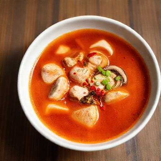 Quick Tom Yam Ayam (Simplified Chicken Tom Yum)