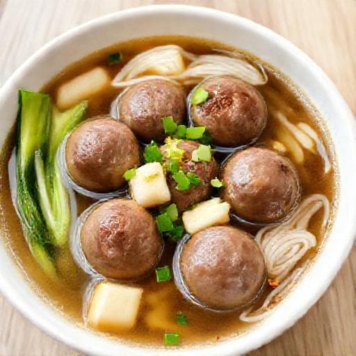 Bakso Sapi (Classic Beef Meatball Soup)